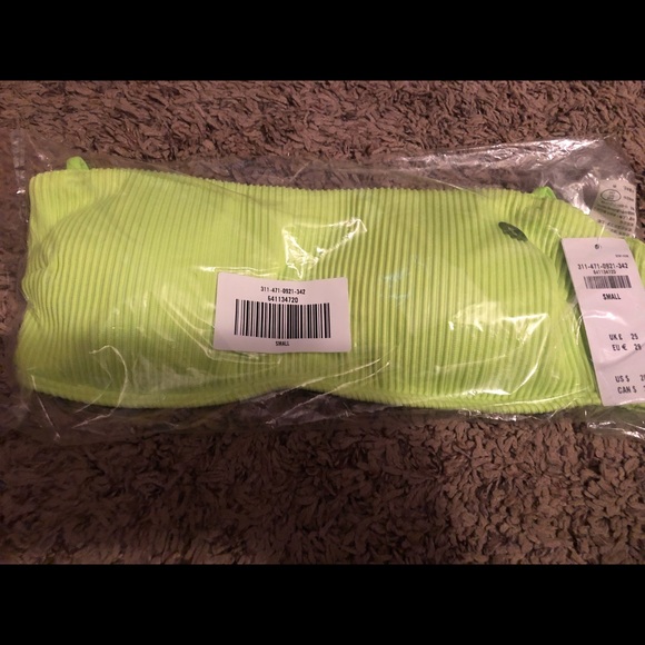 Ribbed Square-Neck Bikini Top - Picture 4 of 6